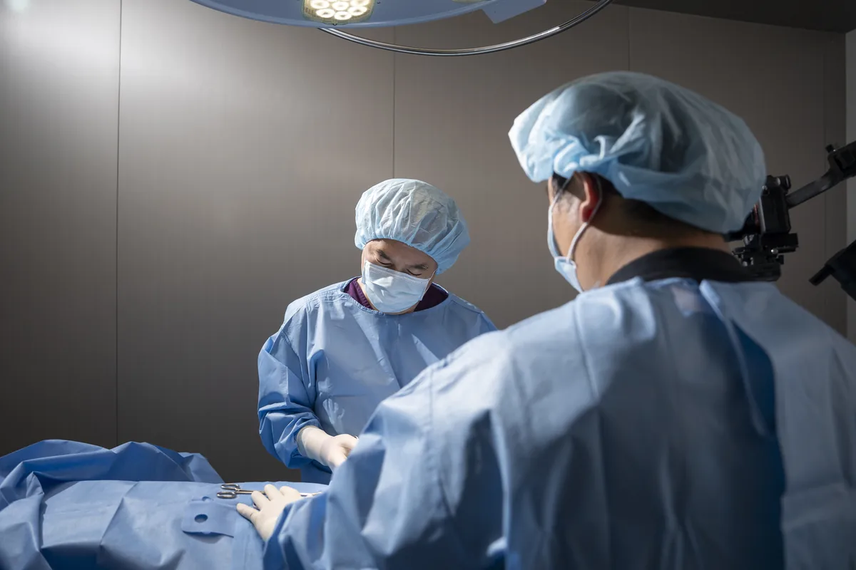 Q-LASER 조루수술이 이뤄지는 수술실